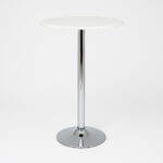 STOLIK CIRCLE COCKTAIL WHITE