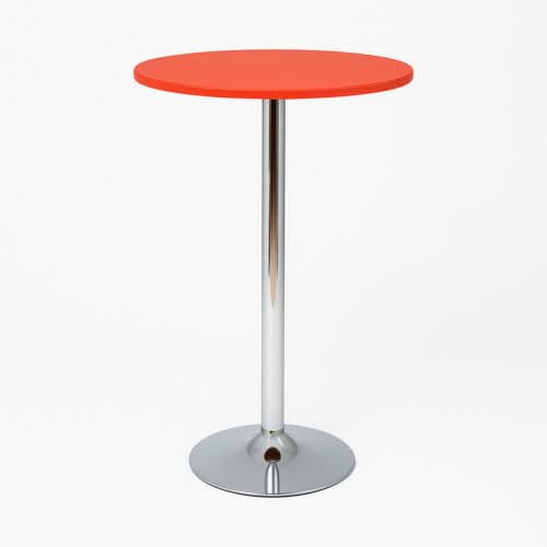 STOLIK CIRCLE COCKTAIL RED