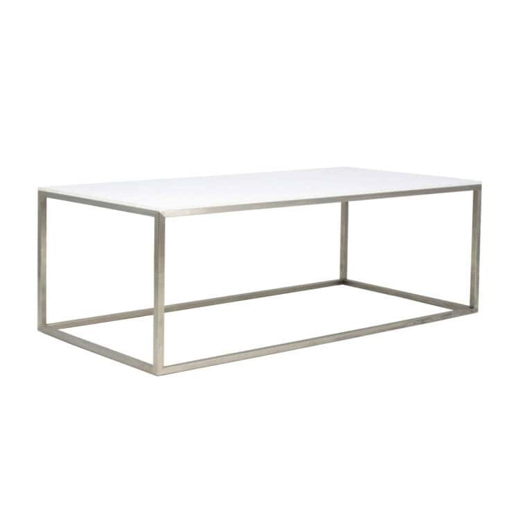 STOLIK STEEL LONG WHITE