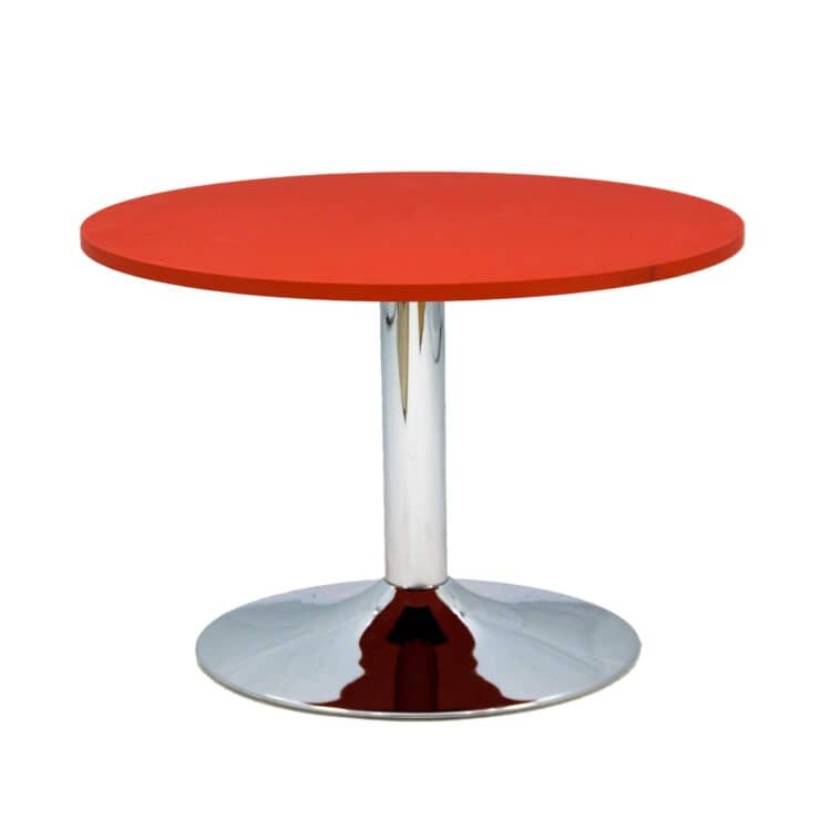 STOLIK CIRCLE CAFE RED