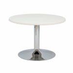 STOLIK CIRCLE CAFE WHITE