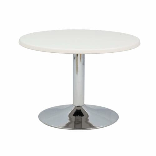 STOLIK CIRCLE CAFE WHITE