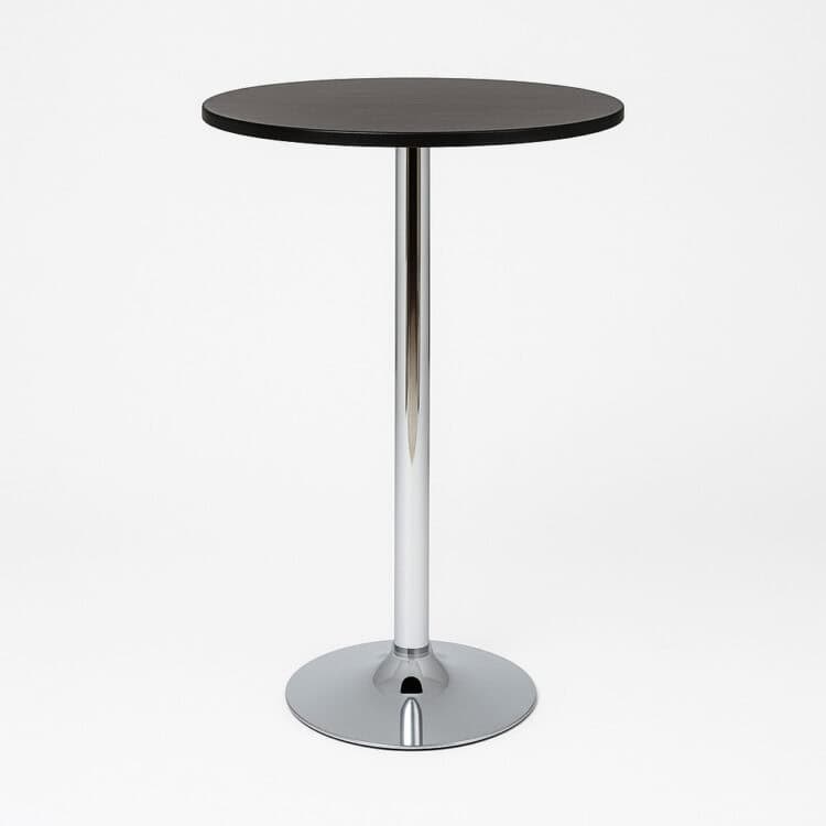 STOLIK CIRCLE COCKTAIL BLACK