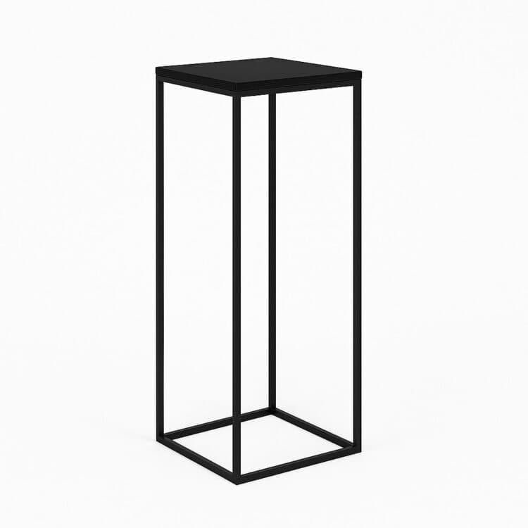 STOLIK SKELET COCKTAIL BLACK