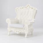 FOTEL THRONE  WHITE