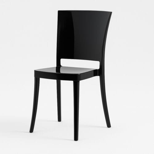 KRZESŁO GLORIA PIANO BLACK
