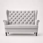 SOFA HAMPTON SILVER