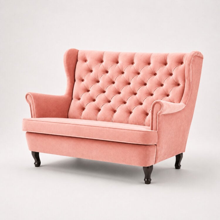 Sofa Hampton Powder Pink