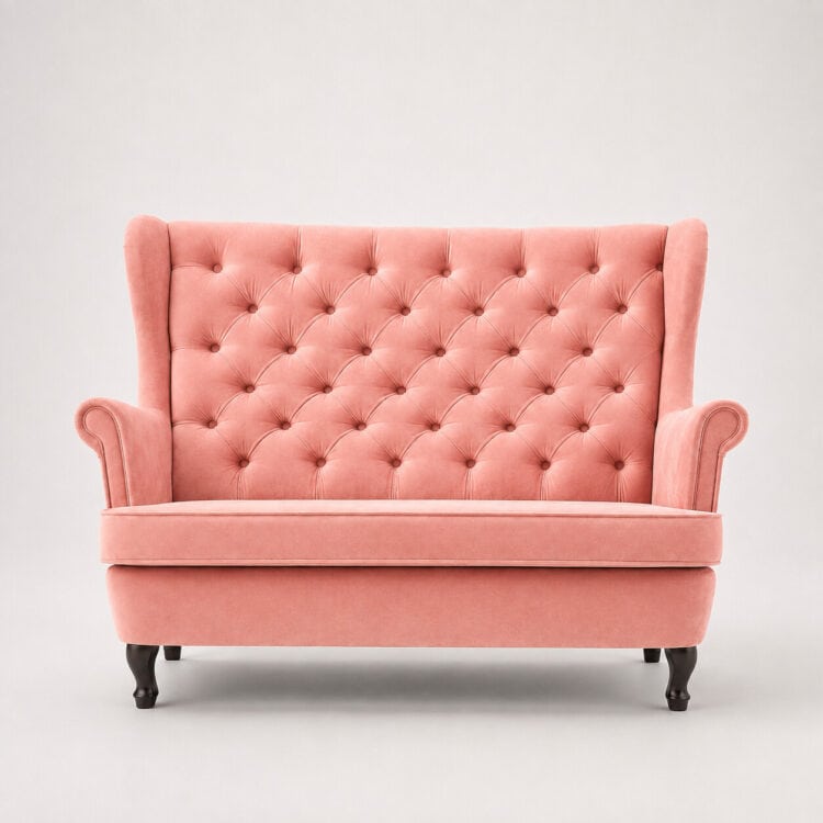 SOFA HAMPTON POWDER PINK