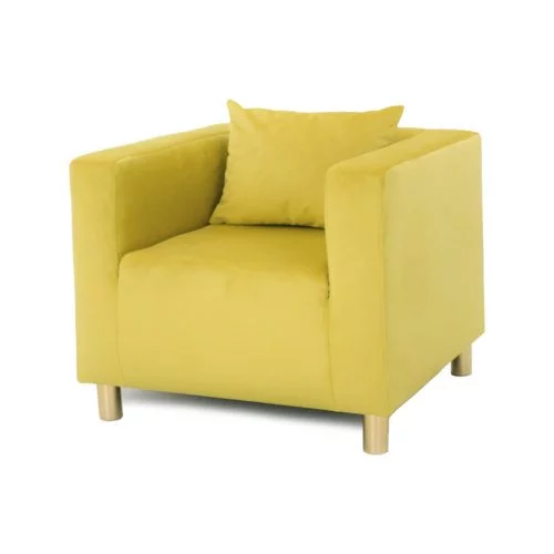 FOTEL CUBO VELVET – GOLDY