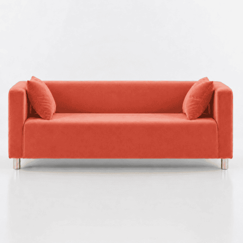 SOFA CUBO VELVET – FIZZY PEACH