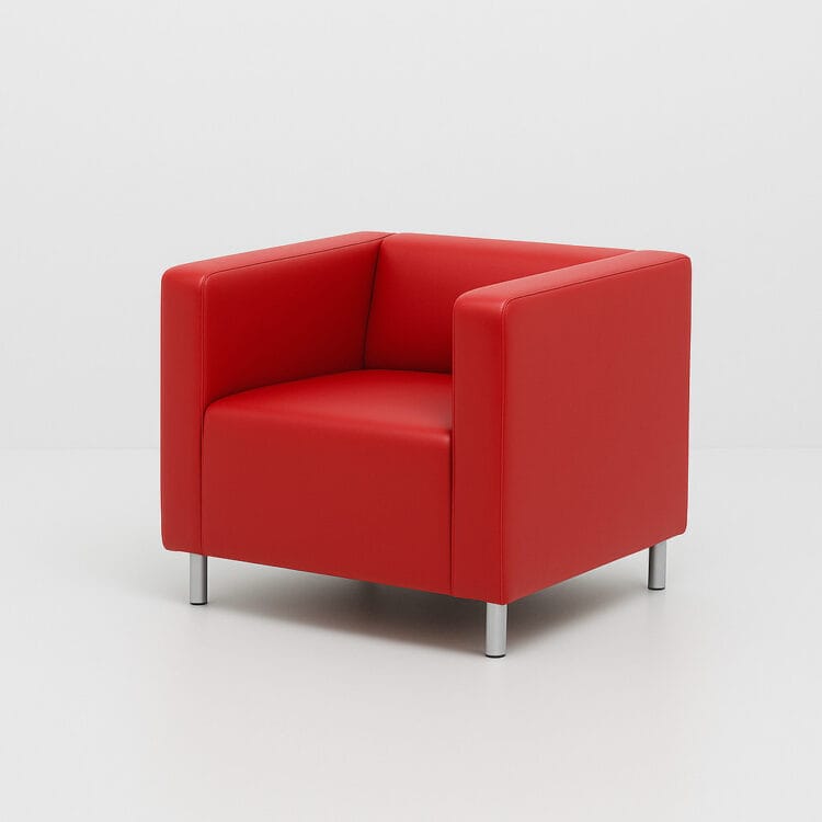 FOTEL CUBO RED
