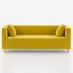 SOFA CUBO VELVET – GOLDY