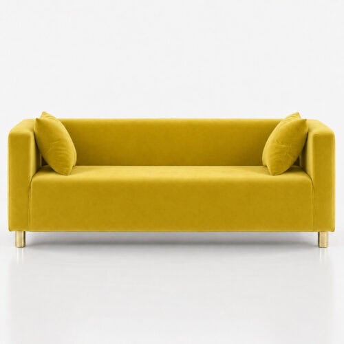 SOFA CUBO VELVET – GOLDY
