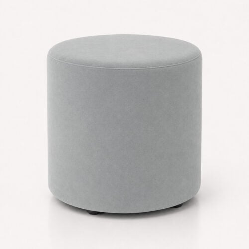 PUFA ROUND VELVET SPACE GRAY