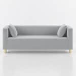 SOFA CUBO VELVET – SPACE GRAY