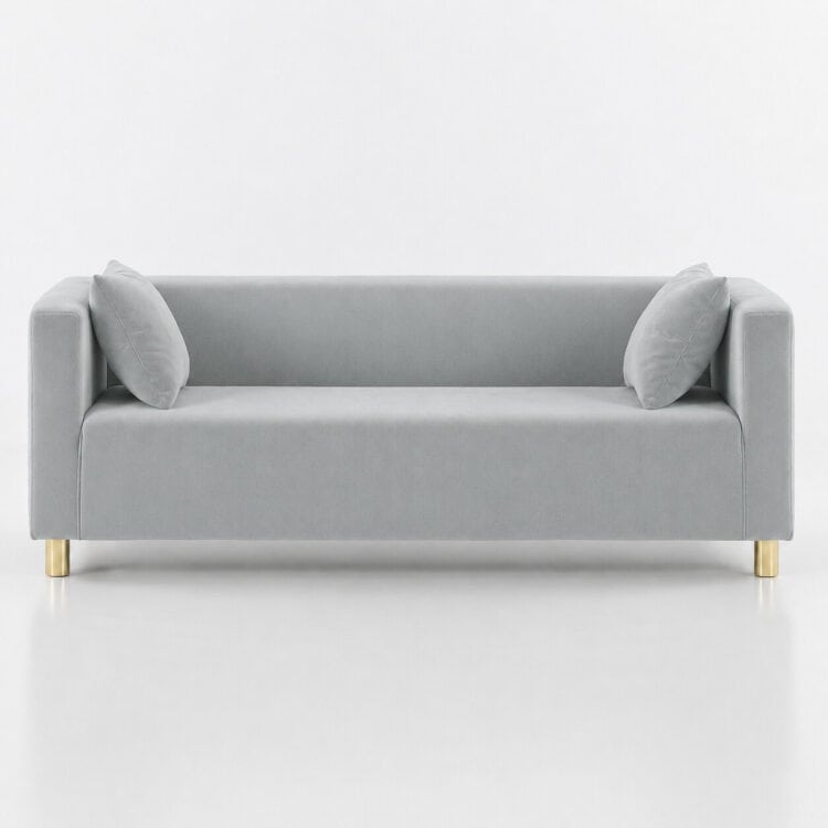 SOFA CUBO VELVET – SPACE GRAY