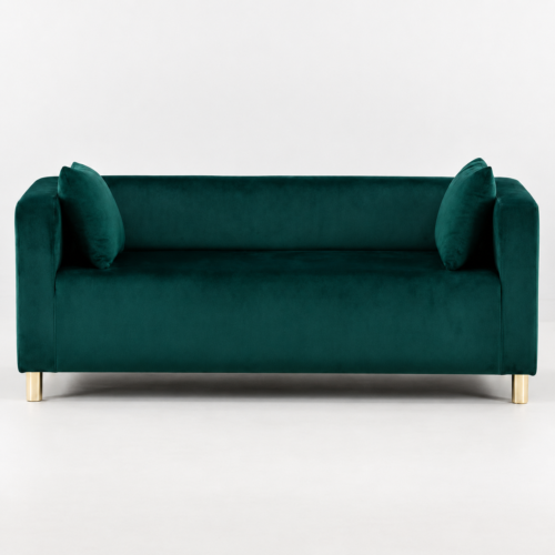 SOFA CUBO VELVET – BOTTLE GREEN