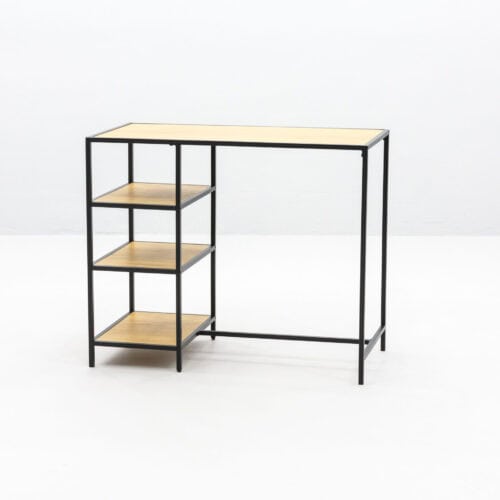 STÓŁ BAROWY WOODWORK BLACK