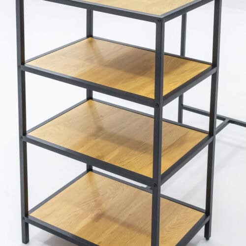STÓŁ BAROWY WOODWORK BLACK