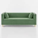 SOFA CUBO VELVET – PISTACHIO GREEN