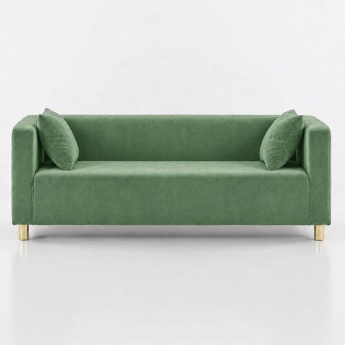 SOFA CUBO VELVET – PISTACHIO GREEN