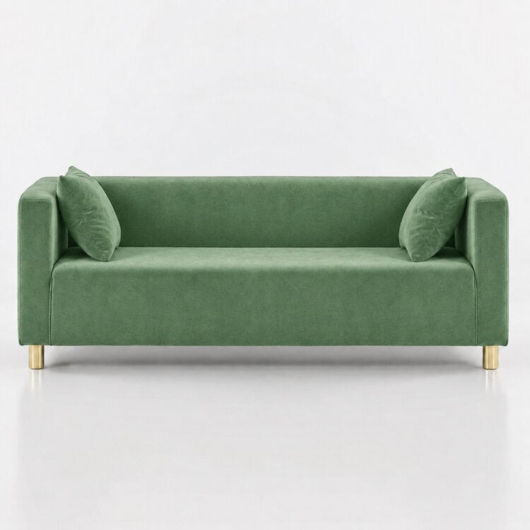 SOFA CUBO VELVET – PISTACHIO GREEN