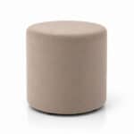 PUFA ROUND VELVET BEIGE