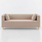 SOFA CUBO VELVET – BEIGE