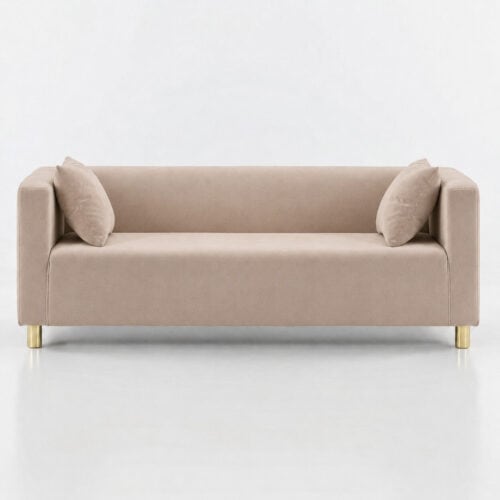 SOFA CUBO VELVET – BEIGE