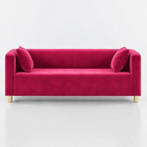 SOFA CUBO VELVET – VIVA MAGENTA