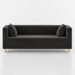 SOFA CUBO VELVET – GRAPHITE