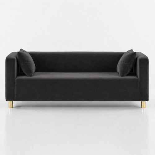 SOFA CUBO VELVET – GRAPHITE