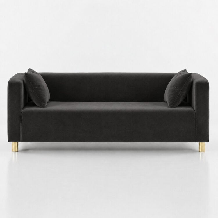 SOFA CUBO VELVET – GRAPHITE