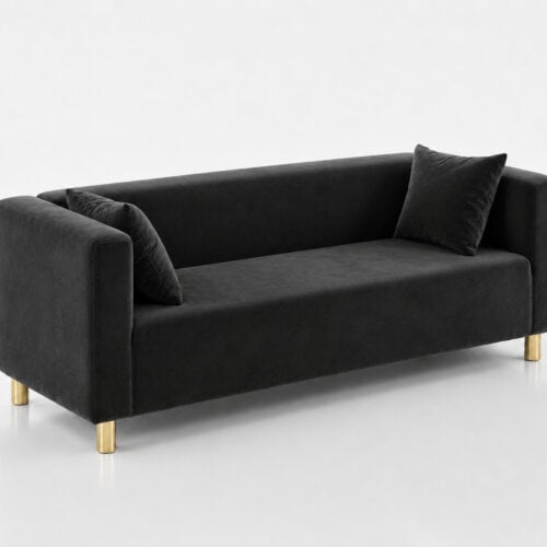 sofa Cubo Velvet Graphite2