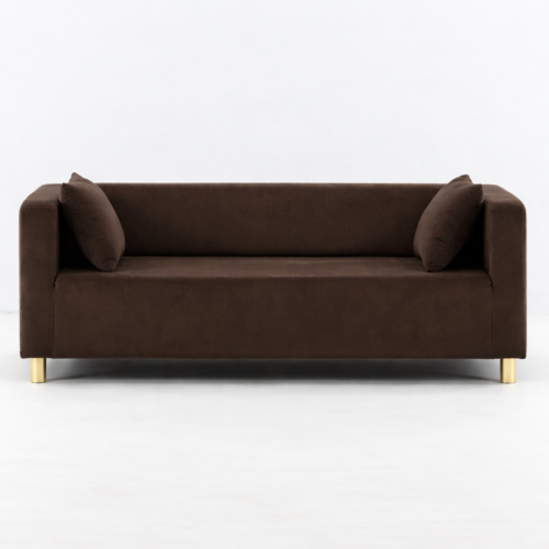 SOFA CUBO VELVET – BRONZE
