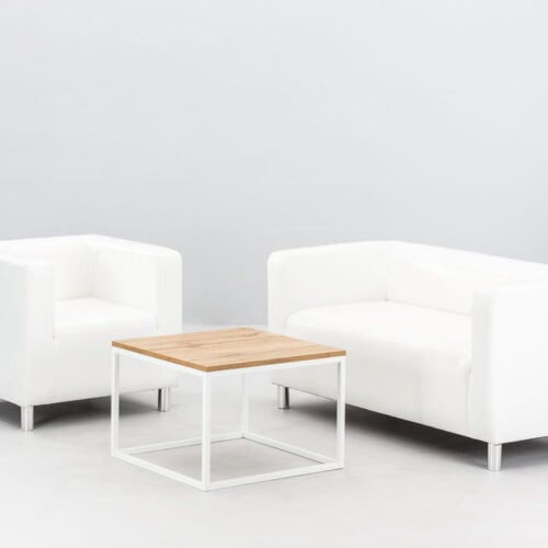 STOLIK WOODWELD WHITE