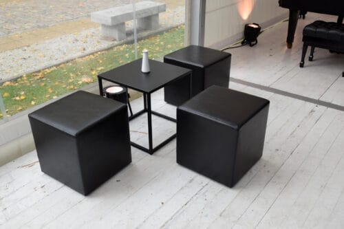 STOLIK SKELET BLACK