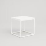 STOLIK SKELET WHITE
