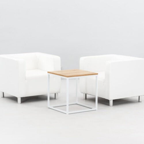 STOLIK TIMBER WHITE