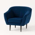 FOTEL COMO DEEP BLUE