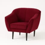 FOTEL COMO BURGUNDY