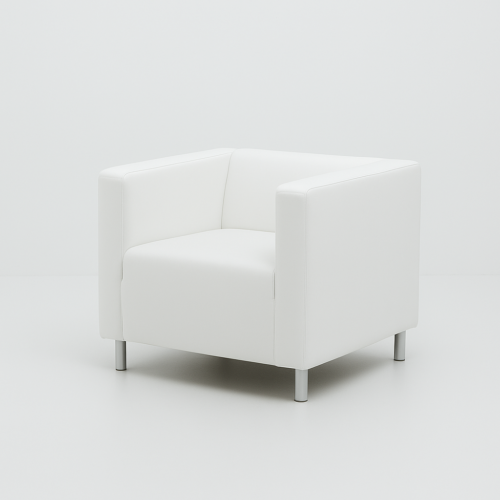 FOTEL CUBO WHITE
