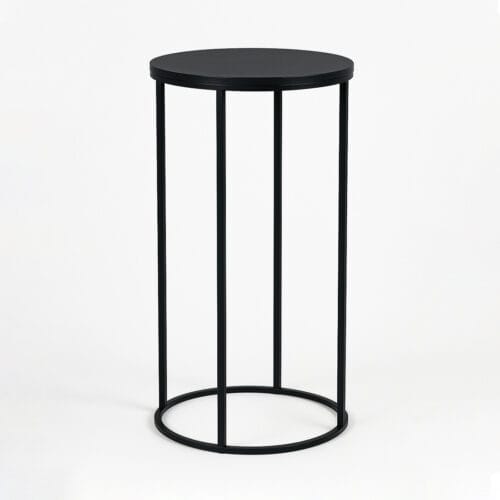 STOLIK ROUNDI COCKTAIL BLACK