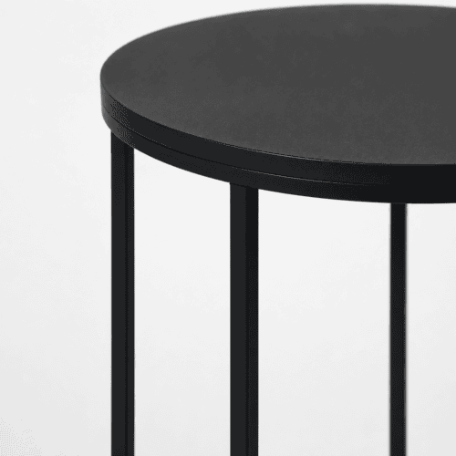 STOLIK ROUNDI COCKTAIL BLACK