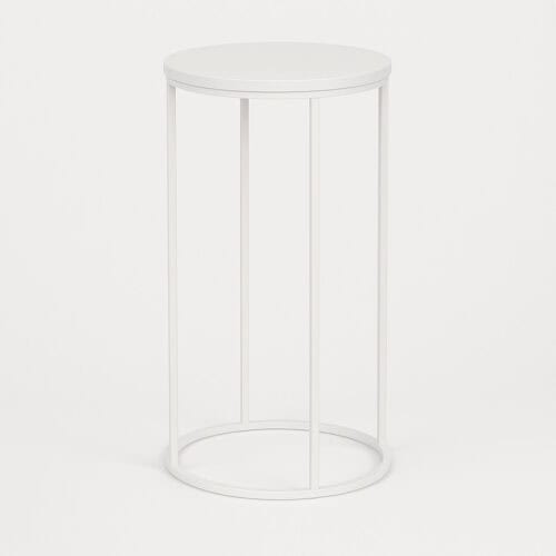 STOLIK ROUNDI COCKTAIL WHITE