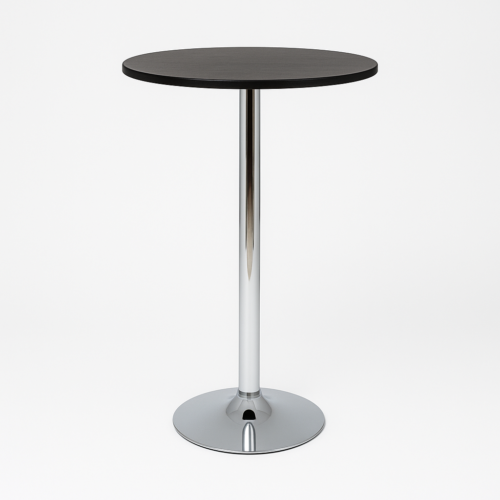 STOLIK CIRCLE COCKTAIL BLACK