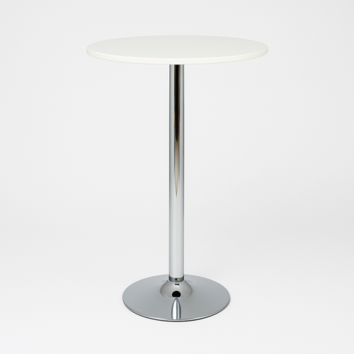 STOLIK CIRCLE COCKTAIL WHITE