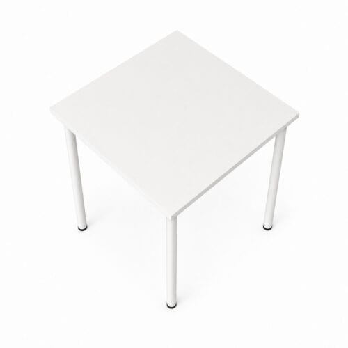 STÓŁ EXPO WHITE 80×80