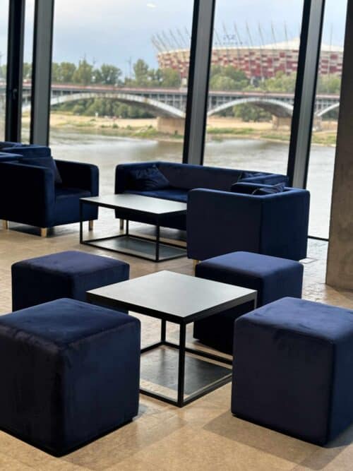 PUFA VELVET NAVY BLUE